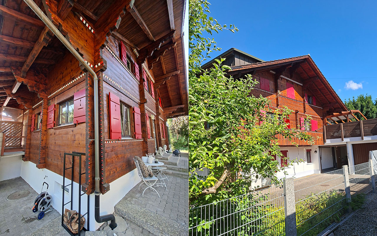 Grossprojekt Holzfassade