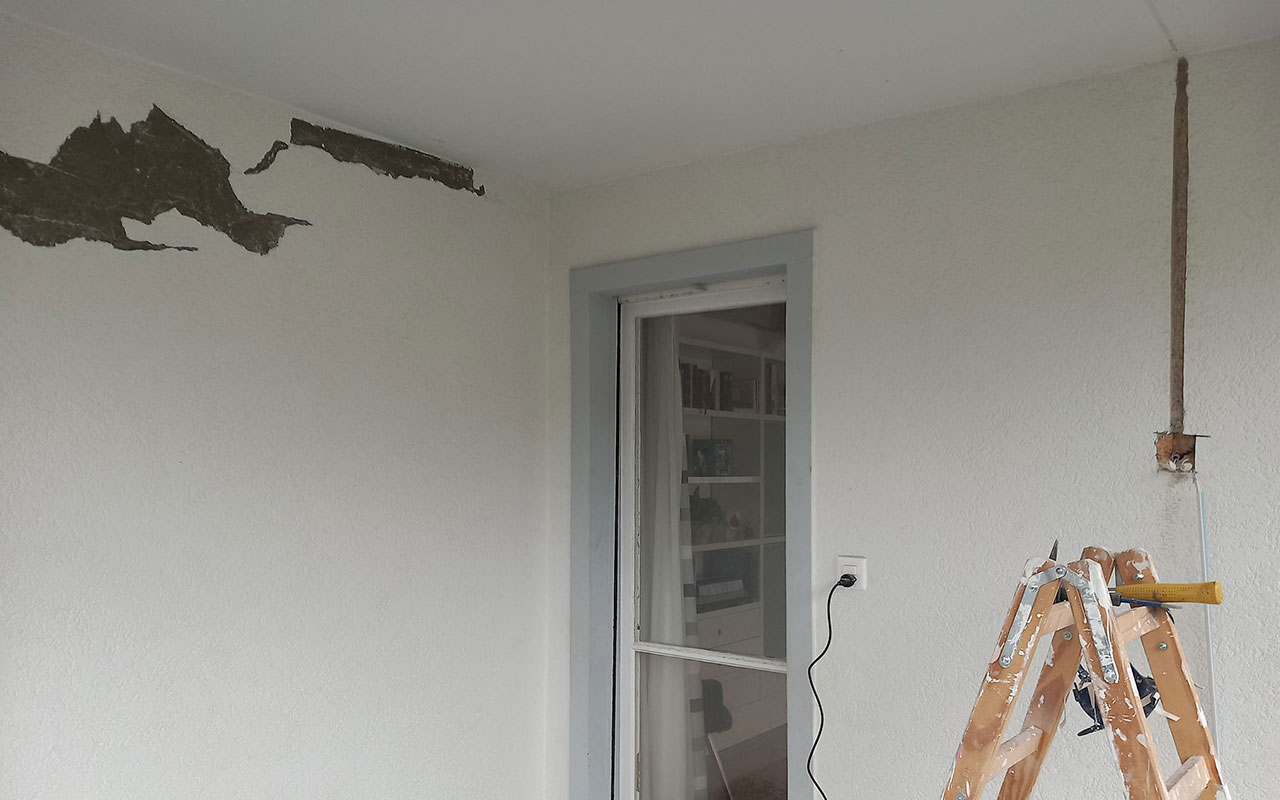 Terrasse neu aufgearbeitet
